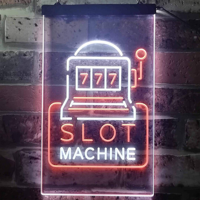 Casino Gambling Slot Machine LED Light Sign - Way Up Gifts