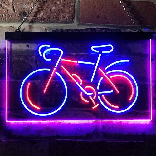 Bikes Bicycle Shop LED Light Sign - LED Gift Works