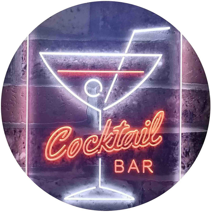 Cocktail Bar LED Light Sign - Way Up Gifts