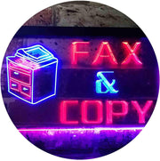Fax Copy LED Light Sign - LED Gift Works