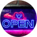 Open Toothbrush Dentist LED Light Sign - Way Up Gifts