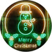 Merry Christmas Decoration Snowman LED Light Sign - Way Up Gifts