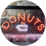 Donuts Coffee LED Light Sign - LED Gift Works