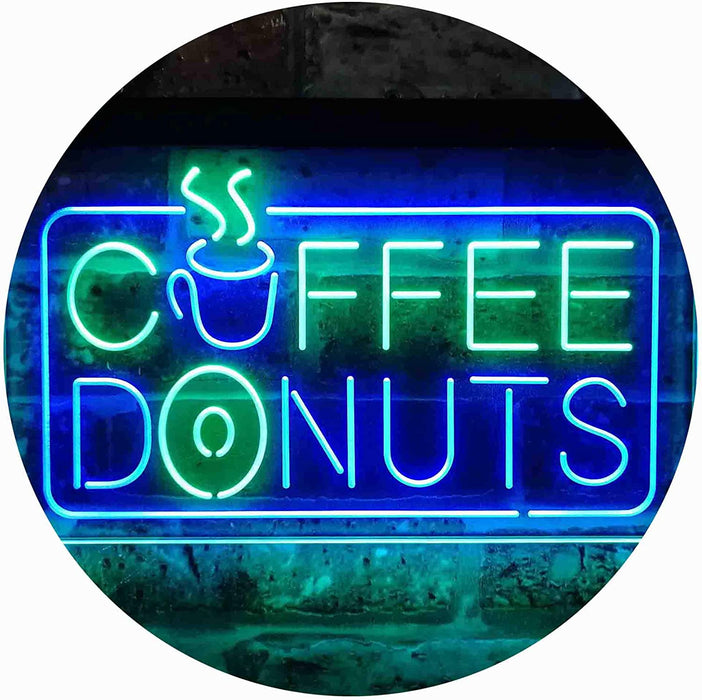 Bakery Diner Coffee Donuts LED Light Sign - Way Up Gifts