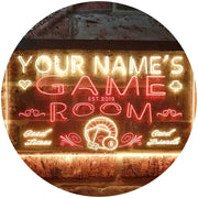 Personalized Game Room LED Light Sign - LED Gift Works