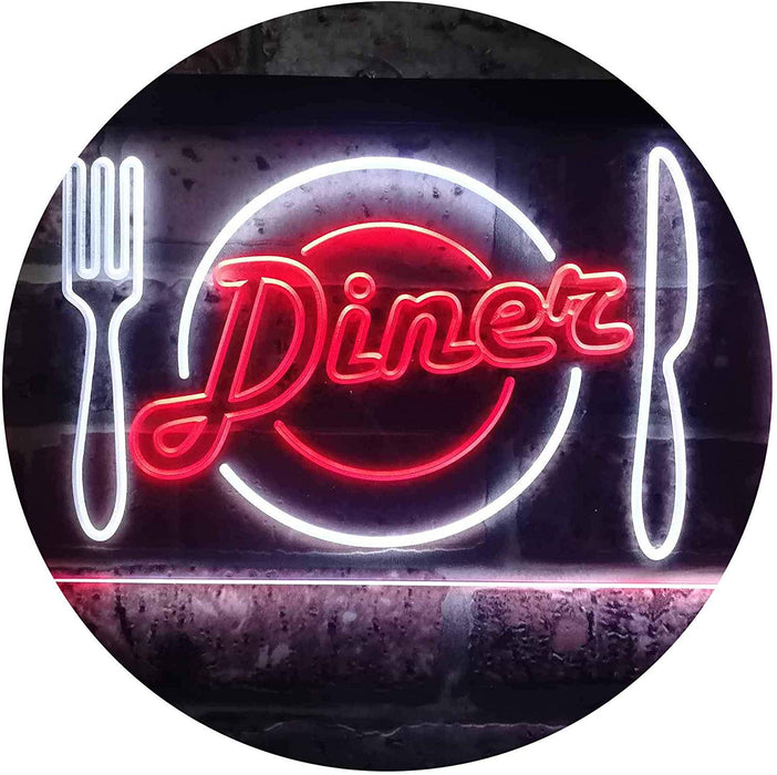 Diner LED Light Sign - Way Up Gifts