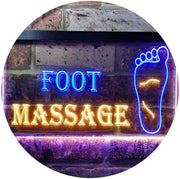 Foot Massage LED Light Sign - LED Gift Works