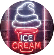 Ice Cream Cones LED Light Sign - LED Gift Works