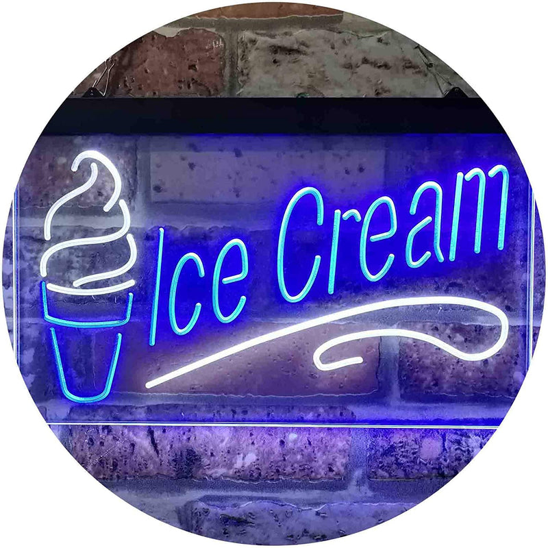 Ice Cream LED Light Sign - LED Gift Works