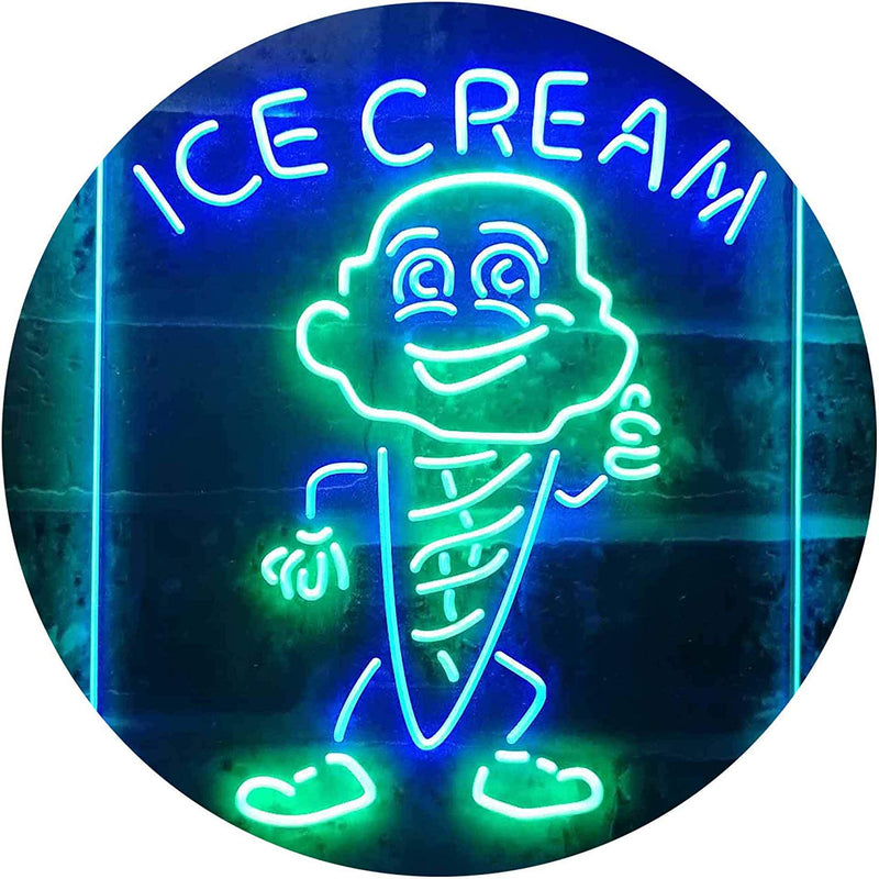 Ice Cream LED Light Sign - LED Gift Works