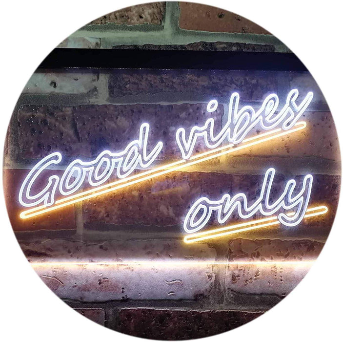 Good Vibes Only LED Light Sign - Way Up Gifts