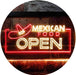Restaurant Mexican Food Open LED Light Sign - Way Up Gifts