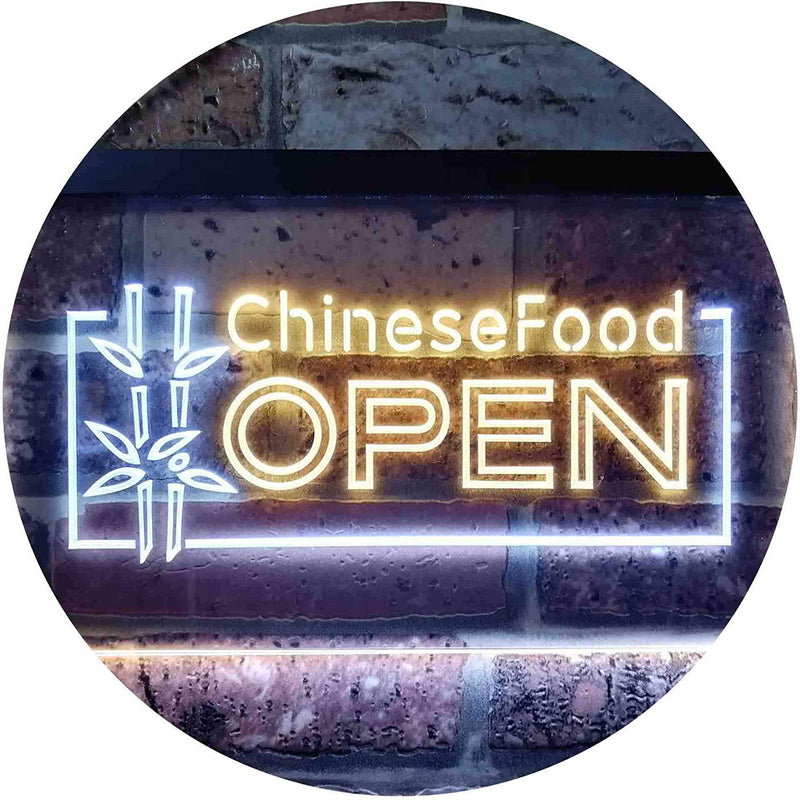 Open Restaurant Chinese Food LED Light Sign - LED Gift Works