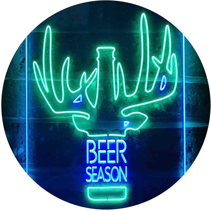 Winter Beer Season LED Light Sign - LED Gift Works