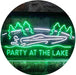 Party at The Lake Cabin Decor LED Light Sign - Way Up Gifts