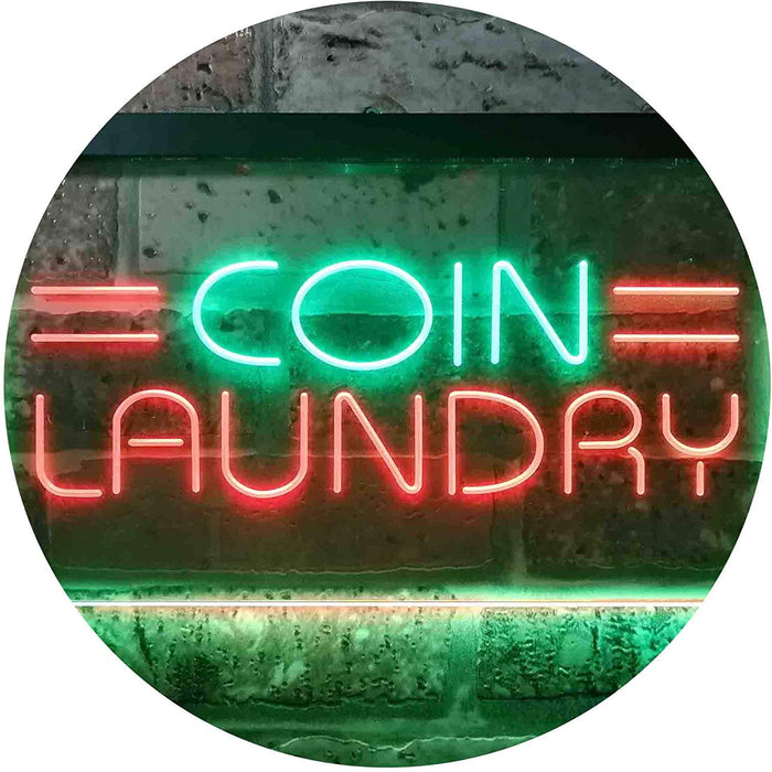 Laundromat Coin Laundry LED Light Sign - Way Up Gifts