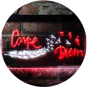 Carpe Diem Seize The Day LED Light Sign - LED Gift Works