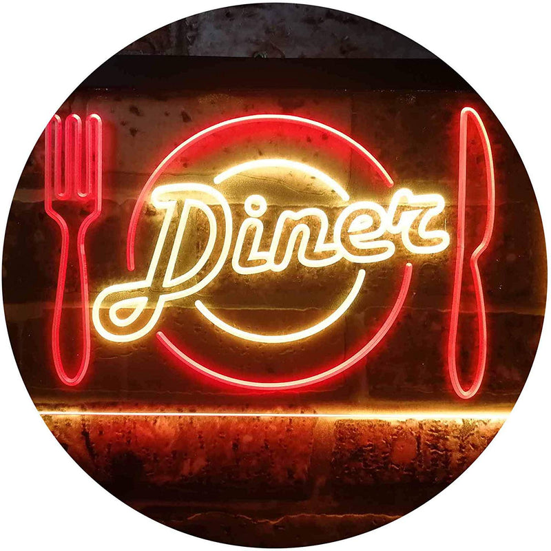 Diner LED Light Sign - LED Gift Works
