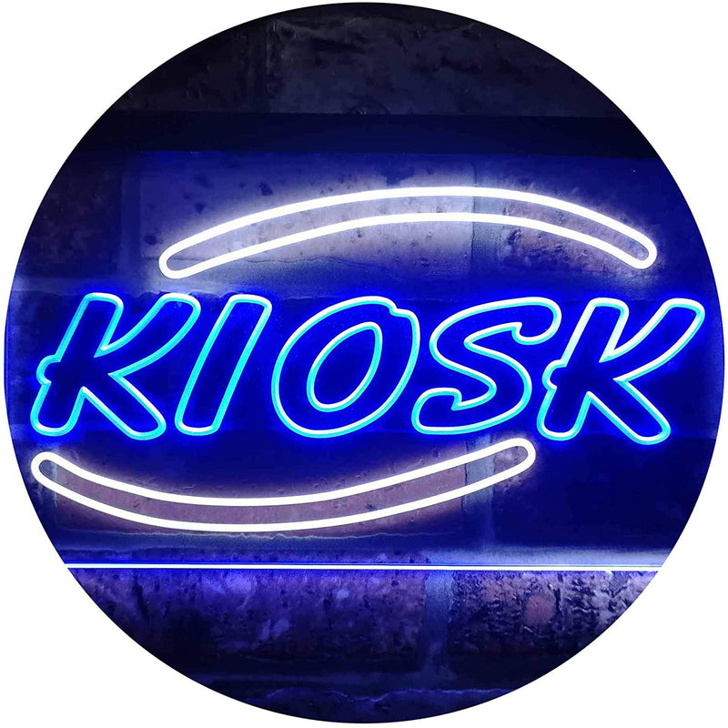 News Stand Ticket Booth Kiosk LED Light Sign - LED Gift Works