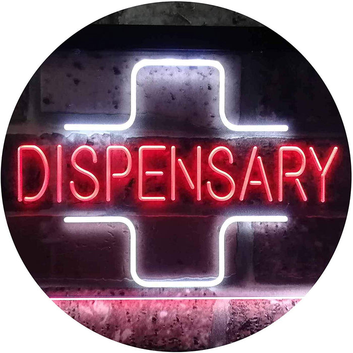 Medical Marijuana Dispensary LED Light Sign - Way Up Gifts