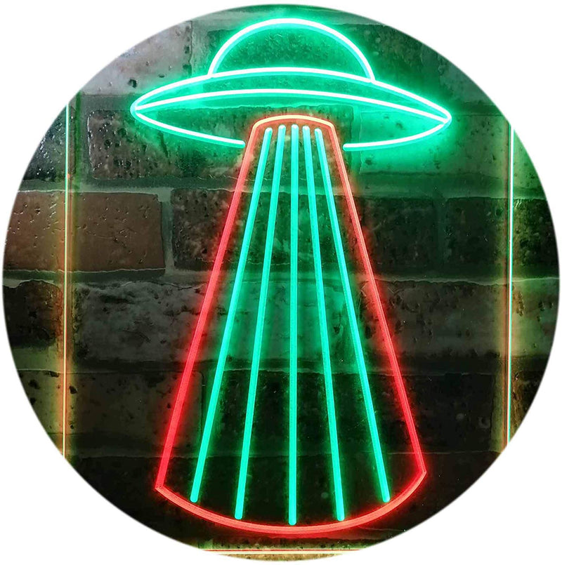 Space Ship UFO LED Light Sign - LED Gift Works