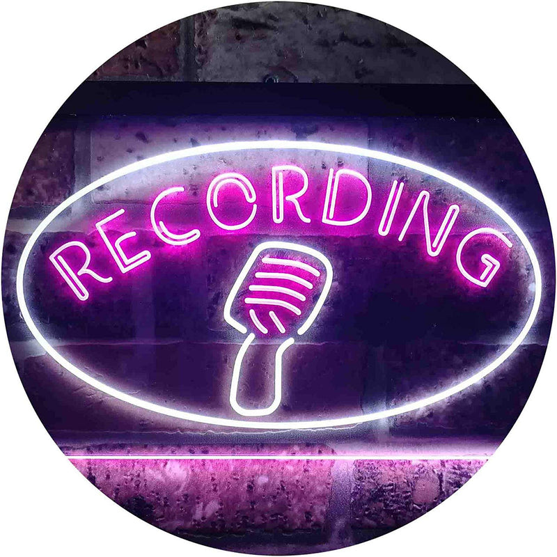 Recording LED Light Sign - LED Gift Works