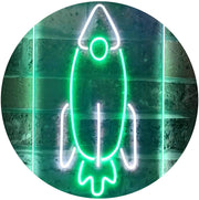 Space Shuttle Rocket Kids Wall Decor LED Light Sign - LED Gift Works