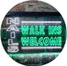 Salon Nails Walk in Welcome LED Light Sign - Way Up Gifts