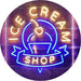 Ice Cream Shop LED Light Sign - Way Up Gifts