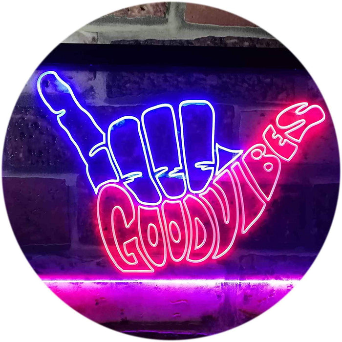 Good Vibes LED Light Sign - Way Up Gifts