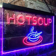 Hot Soup LED Light Sign - LED Gift Works