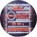 Relax We're Crazy Not a Competition LED Light Sign - Way Up Gifts