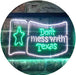 Don't Mess with Texas Flag Garage LED Light Sign - Way Up Gifts