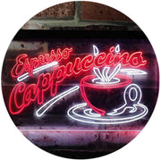Coffee Shop Espresso Cappuccino LED Light Sign - LED Gift Works