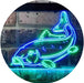 Cabin Fishing Bait Store Carp Fish LED Light Sign - Way Up Gifts