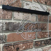 Live Music LED Light Sign - LED Gift Works