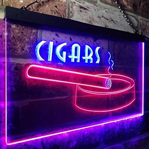 Cigars LED Light Sign - Way Up Gifts