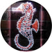 Ocean Decor Beach Seahorse LED Light Sign - Way Up Gifts