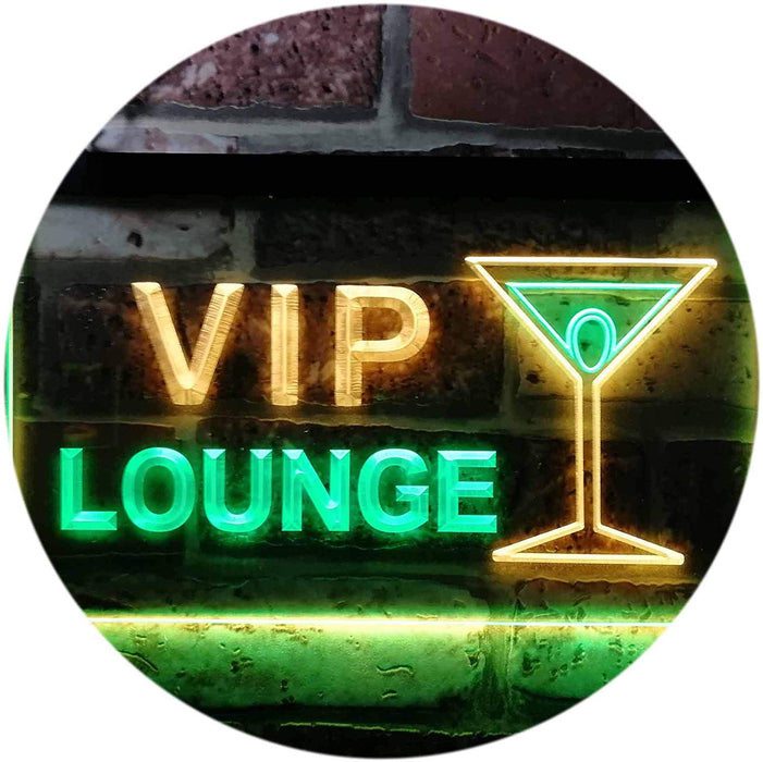 Cocktails VIP Lounge LED Light Sign - Way Up Gifts