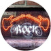 Guitars Rock Music LED Light Sign - Way Up Gifts