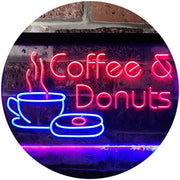 Coffee Donuts LED Light Sign - LED Gift Works
