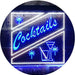 Cocktails LED Light Sign - Way Up Gifts