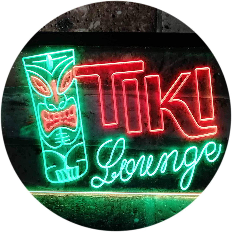 Bar Tiki Lounge LED Light Sign - LED Gift Works