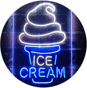 Ice Cream Cones LED Light Sign - LED Gift Works