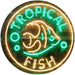 Pet Store Tropical Fish LED Light Sign - Way Up Gifts