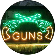 Gun Shop Guns LED Light Sign - LED Gift Works