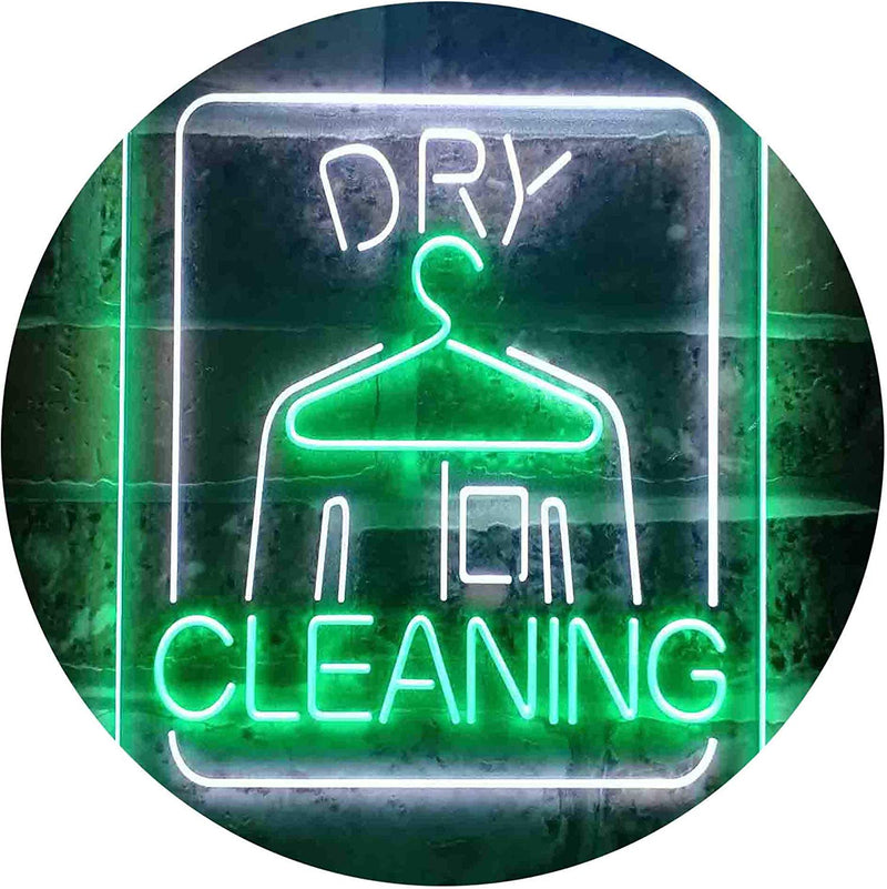 Cleaners Dry Cleaning LED Light Sign - LED Gift Works