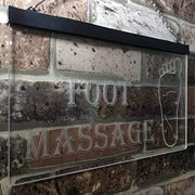 Foot Massage LED Light Sign - LED Gift Works