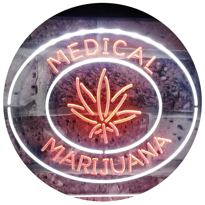 Medical Marijuana LED Light Sign - Way Up Gifts