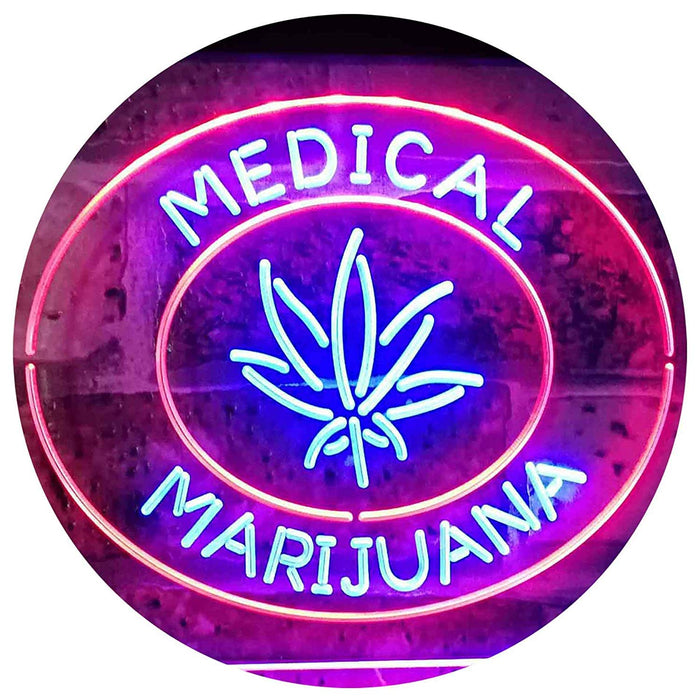 Medical Marijuana LED Light Sign - Way Up Gifts